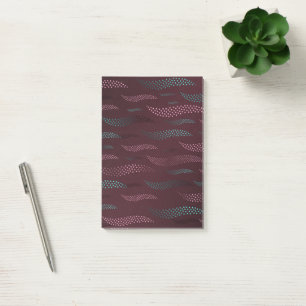 Waves Tiger (stylized pattern) 6 Post-it Notes
