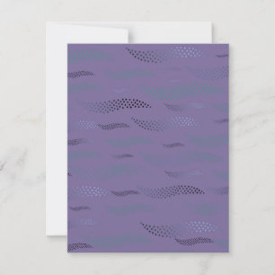 Waves Tiger (stylized pattern) 9 Card