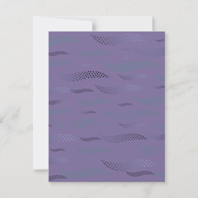 Waves Tiger (stylized pattern) 9 Card (Front)