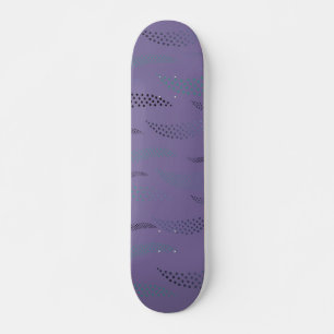 Waves Tiger (stylized pattern) 9 Skateboard