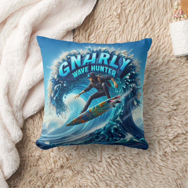 Waves & Wanderlust Collection Throw Pillow (Blanket)