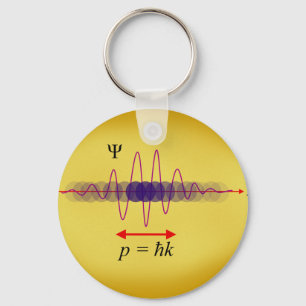 Wavicle Duality Keychain