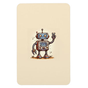 Waving Buddy Magnet