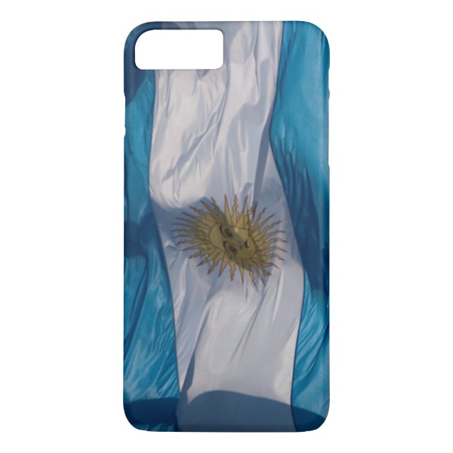 Waving Flag of Argentina Case-Mate iPhone Case (Back)