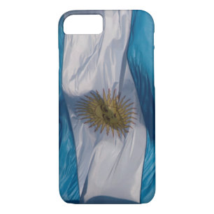 Waving Flag of Argentina iPhone 8/7 Case