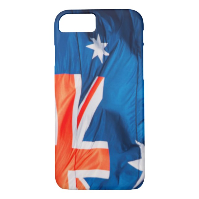 Waving Flag of Australian Case-Mate iPhone Case (Back)