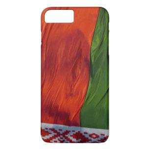 Waving Flag of Belarus iPhone 8 Plus/7 Plus Case
