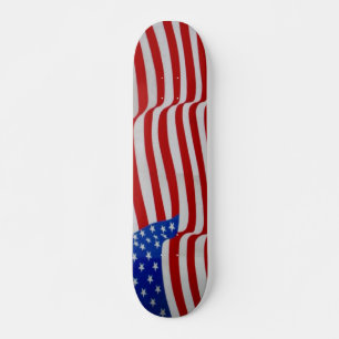 waving flag skateboard