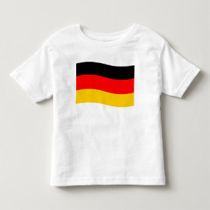 Waving German Flag Toddler T-shirt