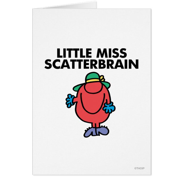 Waving Little Miss Scatterbrain (Front)