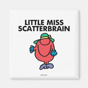 Waving Little Miss Scatterbrain Magnet