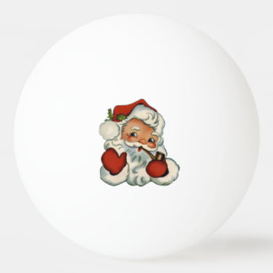 Waving Santa Ping Pong Ball