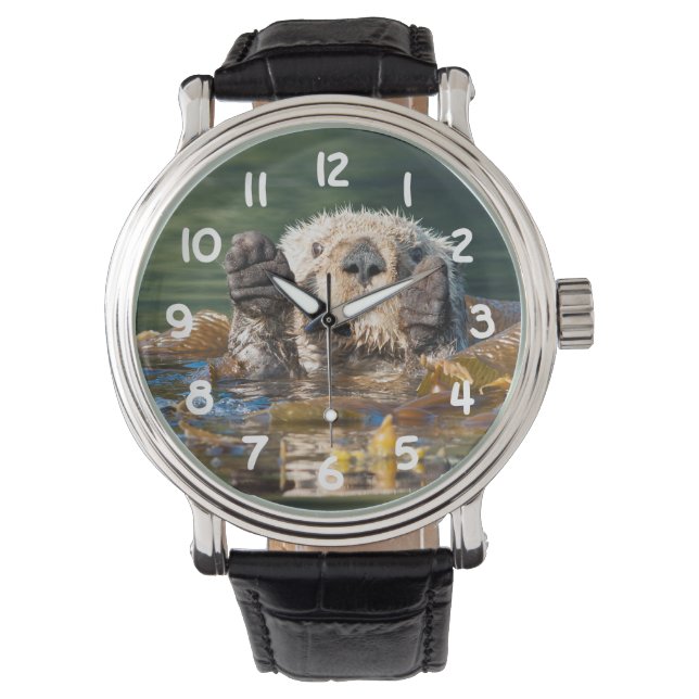 Waving Sea Otter Watch (Front)
