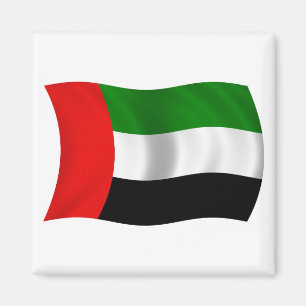 Waving UAE Flag Magnet