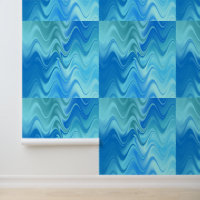 Wavy Blue Abstract