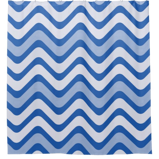Wavy Blue Pattern (Front)
