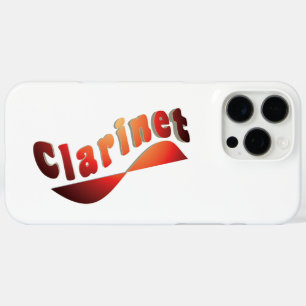 Wavy Clarinet iPhone 16 Pro Max Case