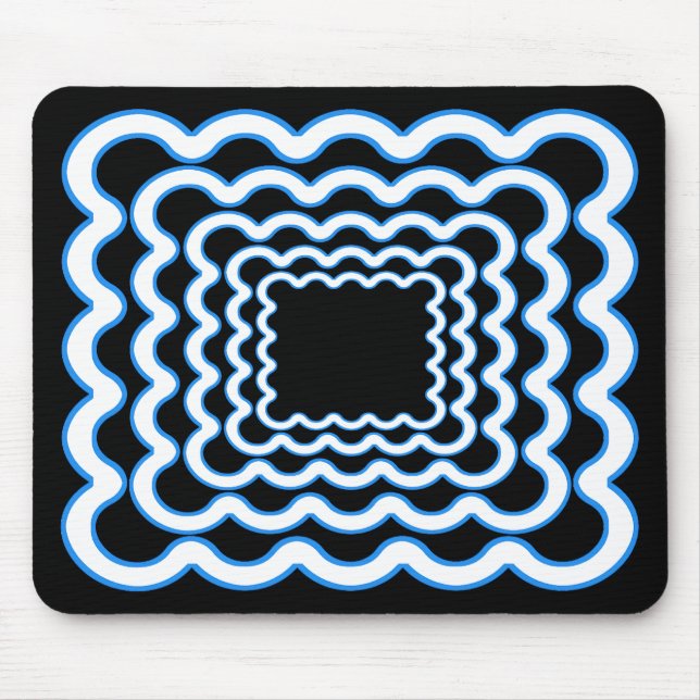 Wavy Frames Mousepad (Front)
