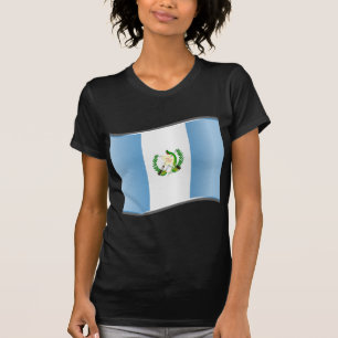 Wavy Guatemala Flag T-Shirt