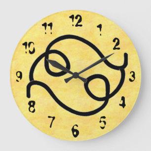 Wavy Large Clock