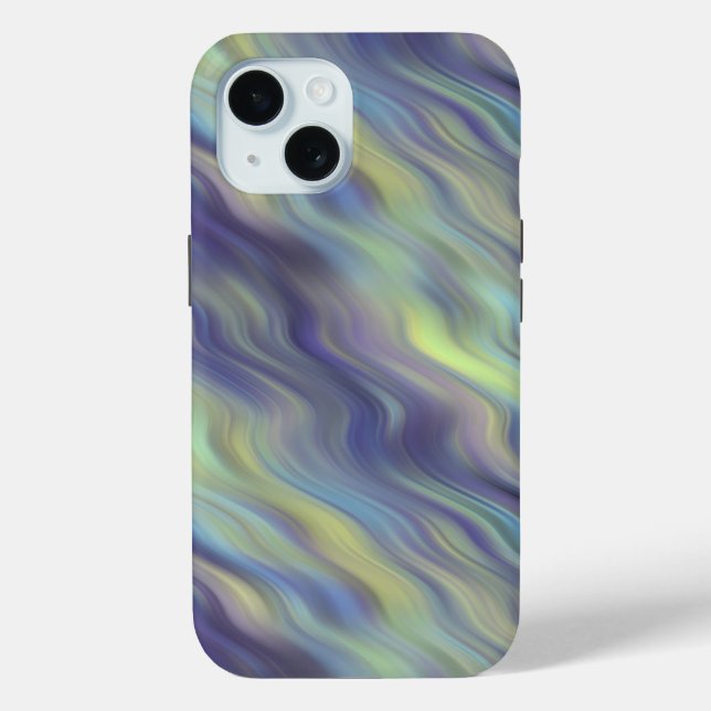 Wavy Lavender Texture Case-Mate iPhone Case (Back)