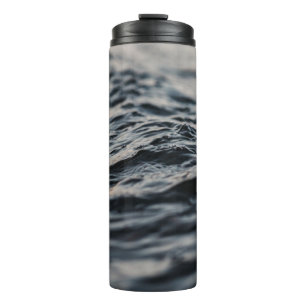 Wavy ocean during daytime thermal tumbler