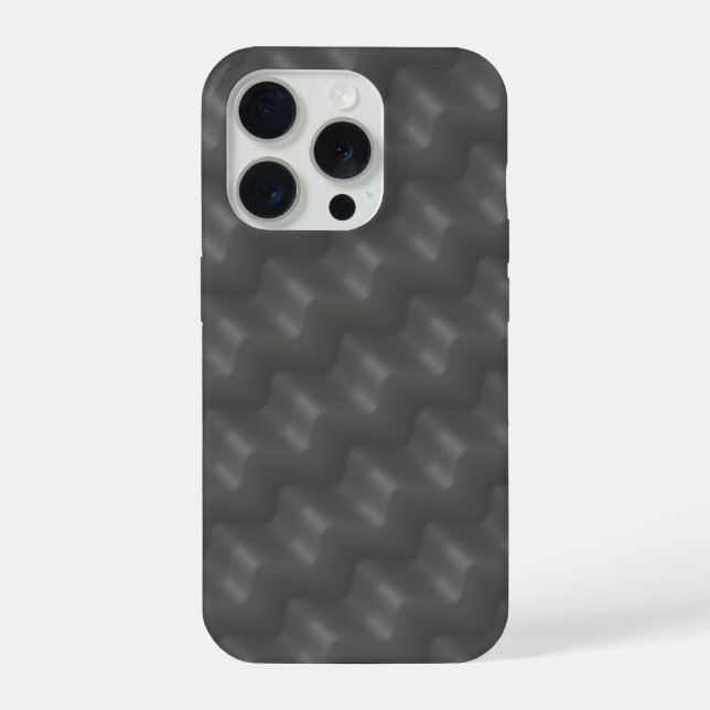 Wavy Pattern iPhone Case (Back)