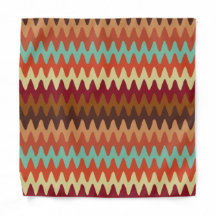 Wavy Pattern Sedona Southwest Bandana