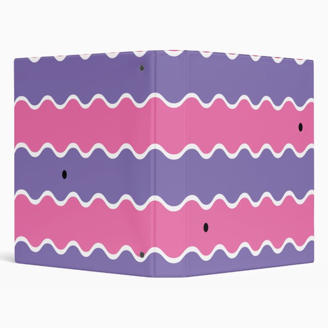 Wavy Patterned Binder (Background)