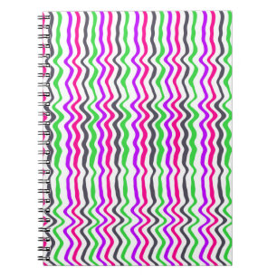 Wavy Stripe 2014 Notebook