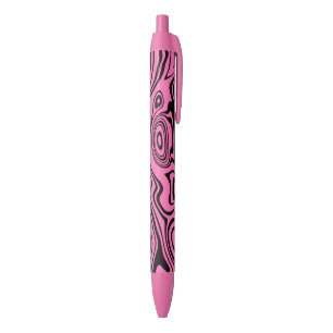 Wavy Striped Pen Choose Colour