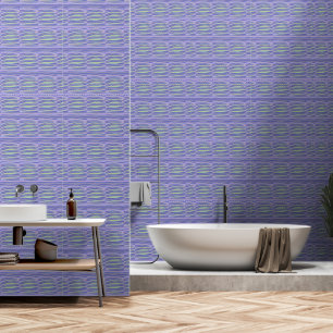 Wavy Waves Blue Small Repeat Wallpaper