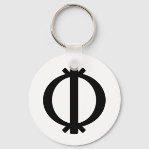 Wawa Aba Symbol of Toughness and Resilience Keychain