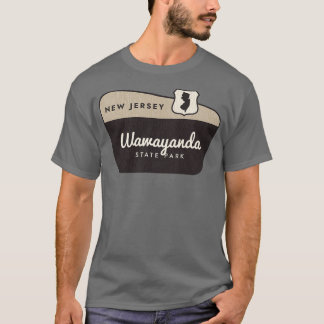 Wawayanda State Park New Jersey Welcome Sign T-Shirt
