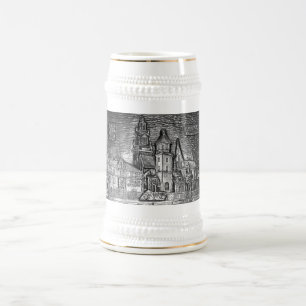 WAWEL CASTLE KRAKOW POLAND PEWTER MUG