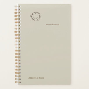 Wax Seal- Forgotten Archive- Minimalist Planner