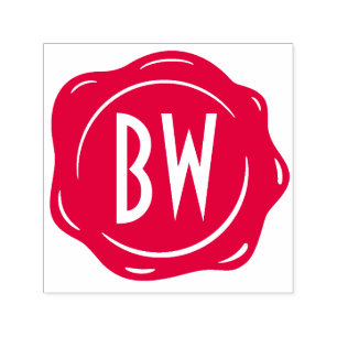 Wax Seal Monogram Customize Classic Luxury Self-inking Stamp