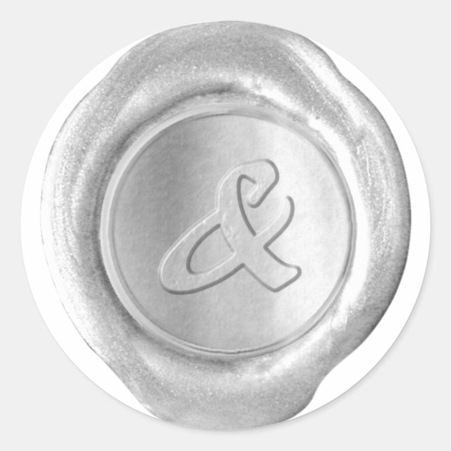 Wax Seal Monogram - Silver - Artistic & - (Front)