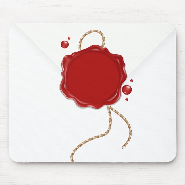 Wax Seal Mouse Pad (Front)