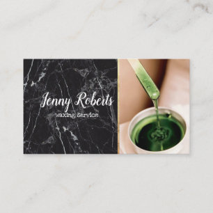 Wax Service Business Card