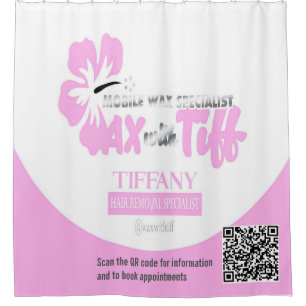 Wax with Tiff clear window decal
