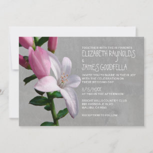 Waxflower Wedding Invitations