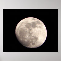 Waxing Lunar Moon Night Sky