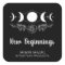 Waxing Waning Moon Intention Spell Kit Labels
