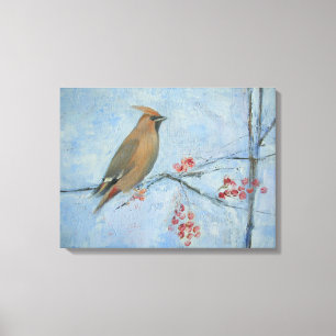 Waxwing Canvas Print