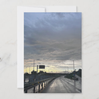 Way back home invitation