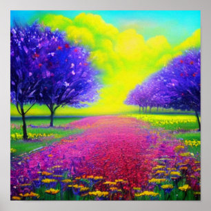Way of Flowers Poster