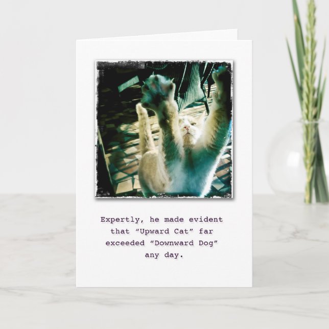 Way to Go! (blank) Card (Front)