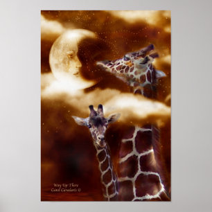 Way Up There Art Poster/Print Poster