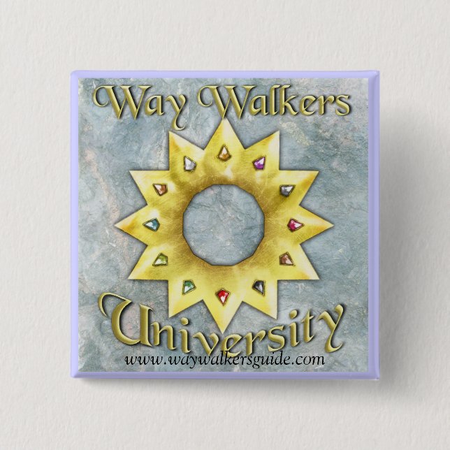 Way Walkers: University Square Pin (button) (Front)